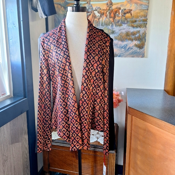 Ruby Rd. Sweaters - Vintage Ruby Rd. "MACHU PICCHU 2014" Open Front Cardigan, Size Xl, Style#42132C5